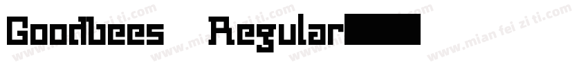 Goodbees Regular字体转换